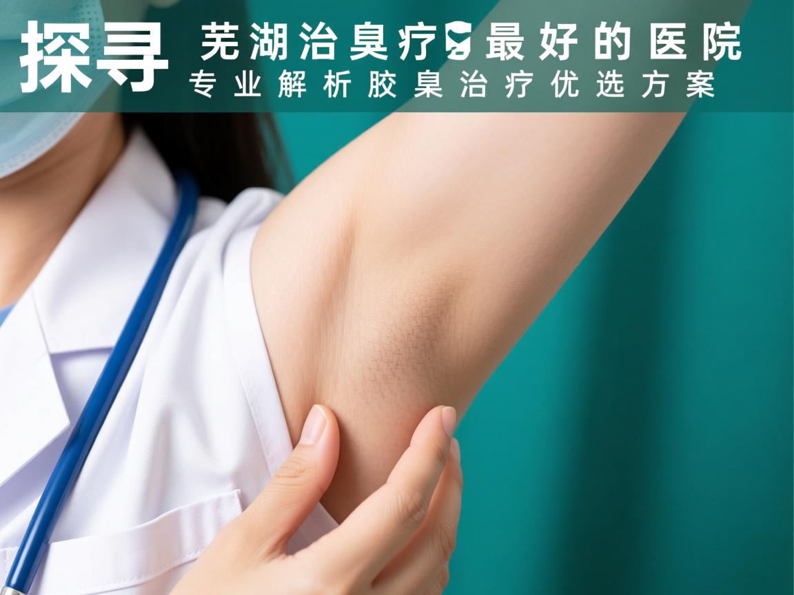 探寻芜湖治疗腋臭最好的医院，专业解析腋臭治疗优选方案
