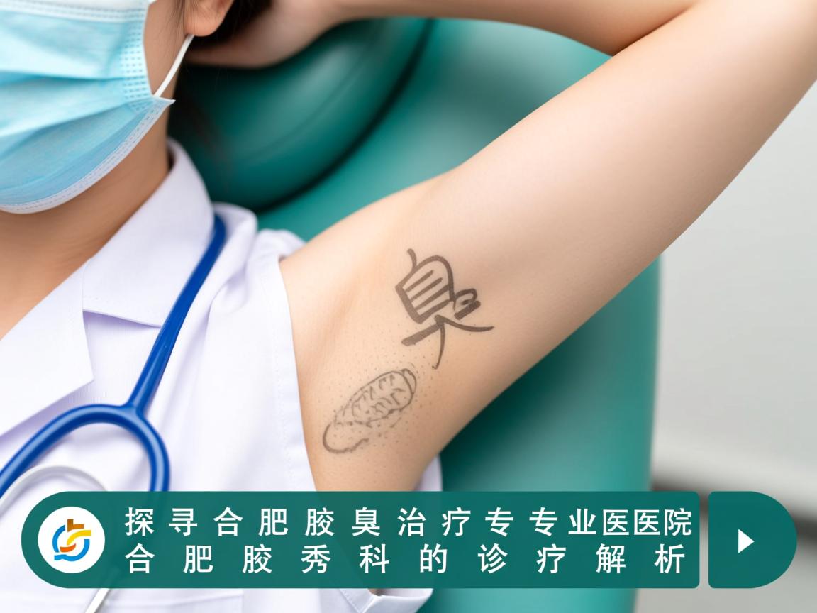探寻合肥腋臭治疗专业医院，合肥腋秀专科的诊疗解析