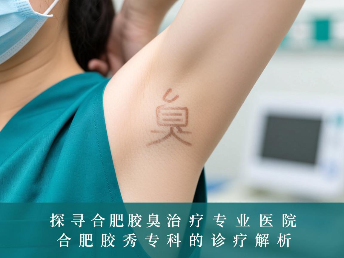 探寻合肥腋臭治疗专业医院，合肥腋秀专科的诊疗解析
