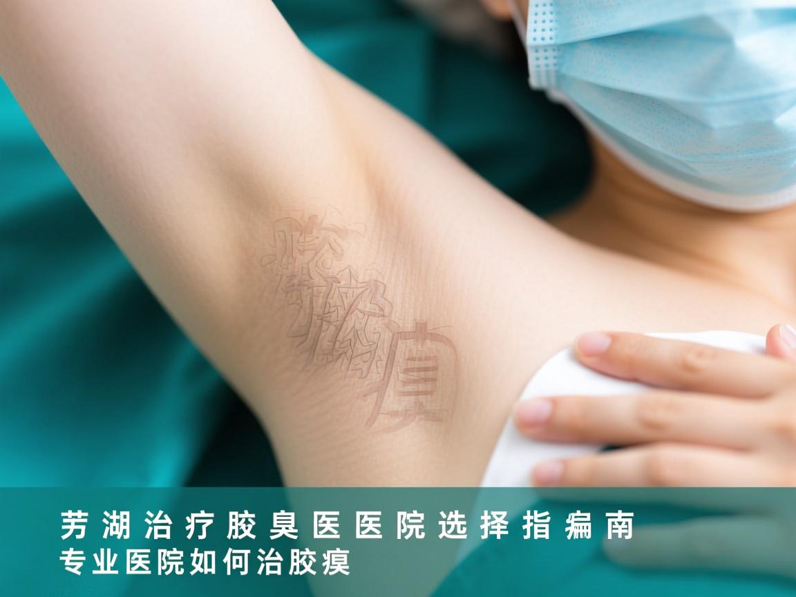 芜湖治疗腋臭医院选择指南，专业医院如何治疗腋臭