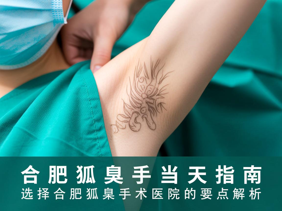 合肥狐臭手术当天指南，选择合肥狐臭手术医院的要点解析