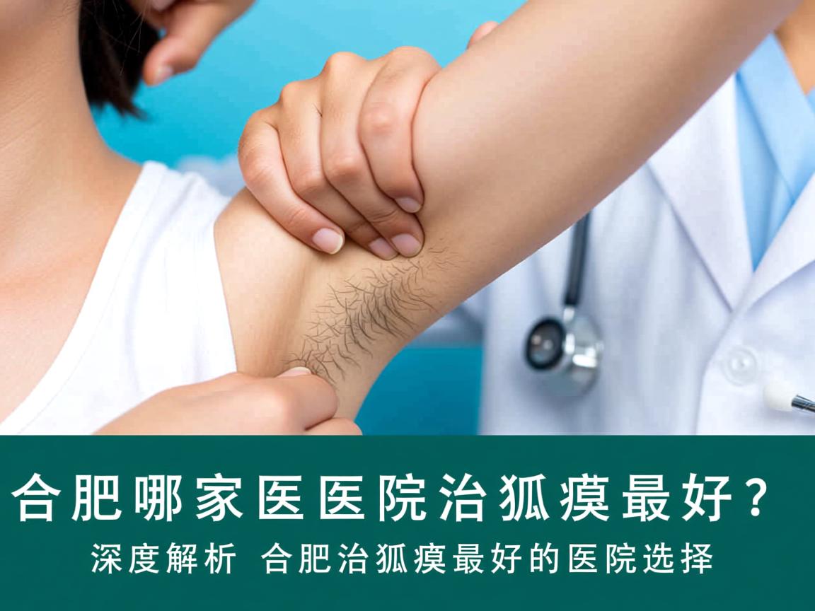 合肥哪家医院治狐臭最好？深度解析合肥治狐臭最好的医院选择