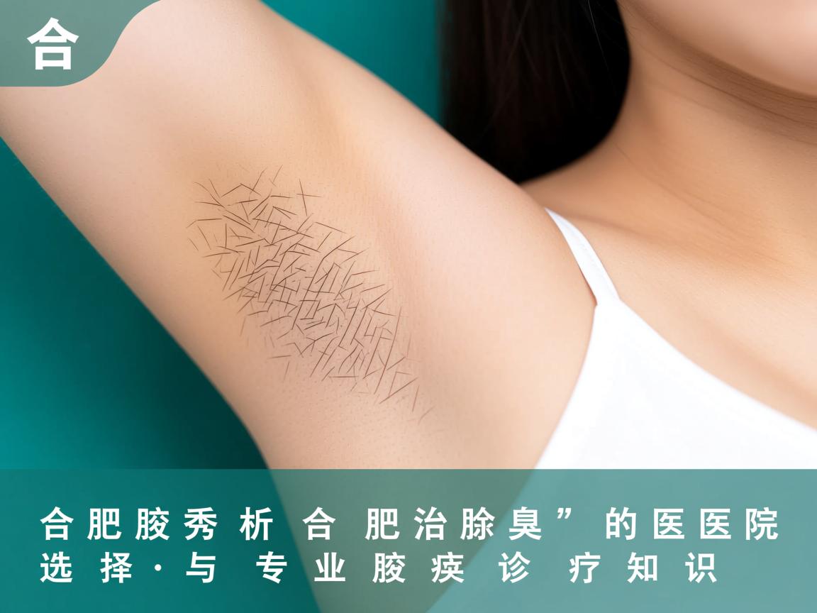 合肥腋秀解析，合肥治腋臭的医院选择与专业腋臭诊疗知识