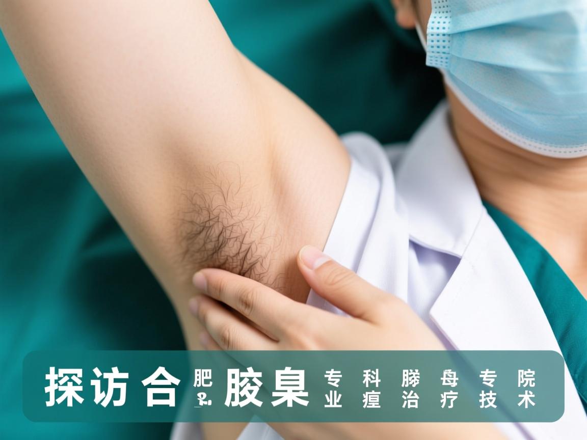探访合肥腋臭专科医院，详解合肥专业腋臭治疗技术