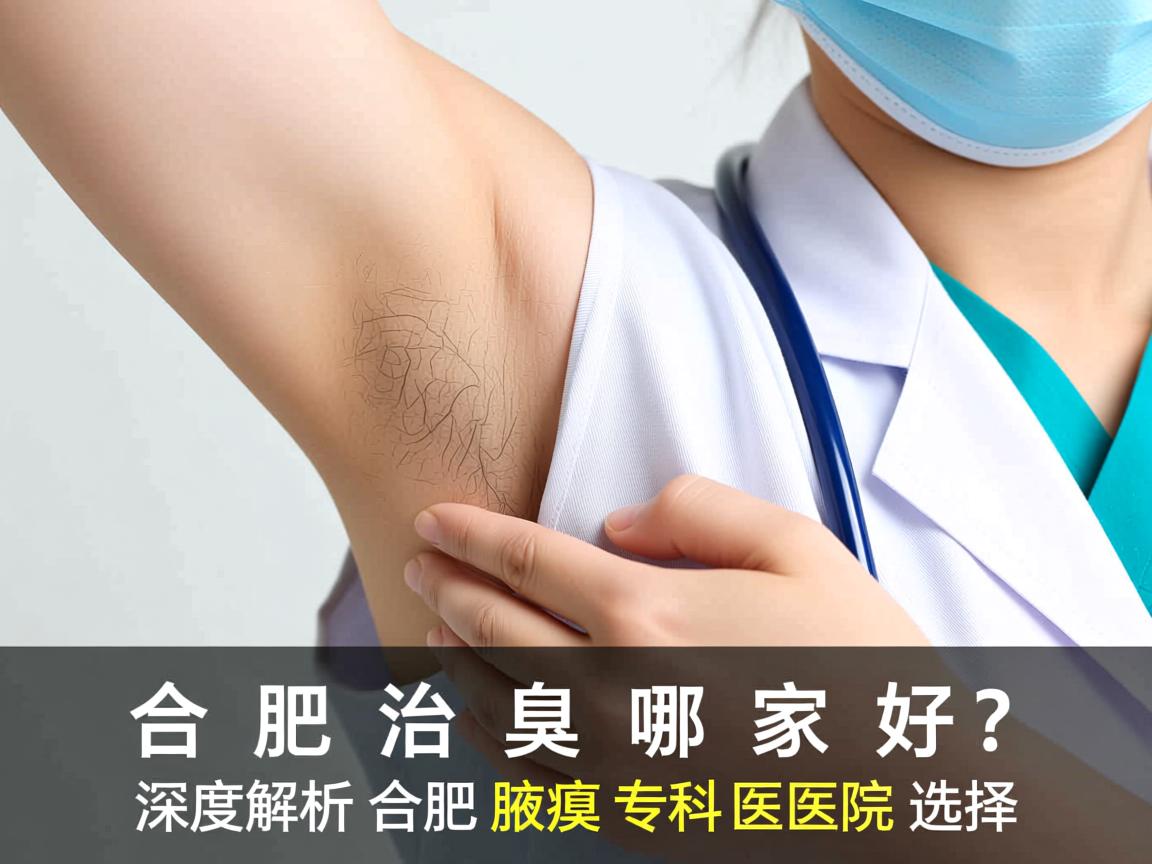 合肥治腋臭哪家好？深度解析合肥腋臭专科医院选择