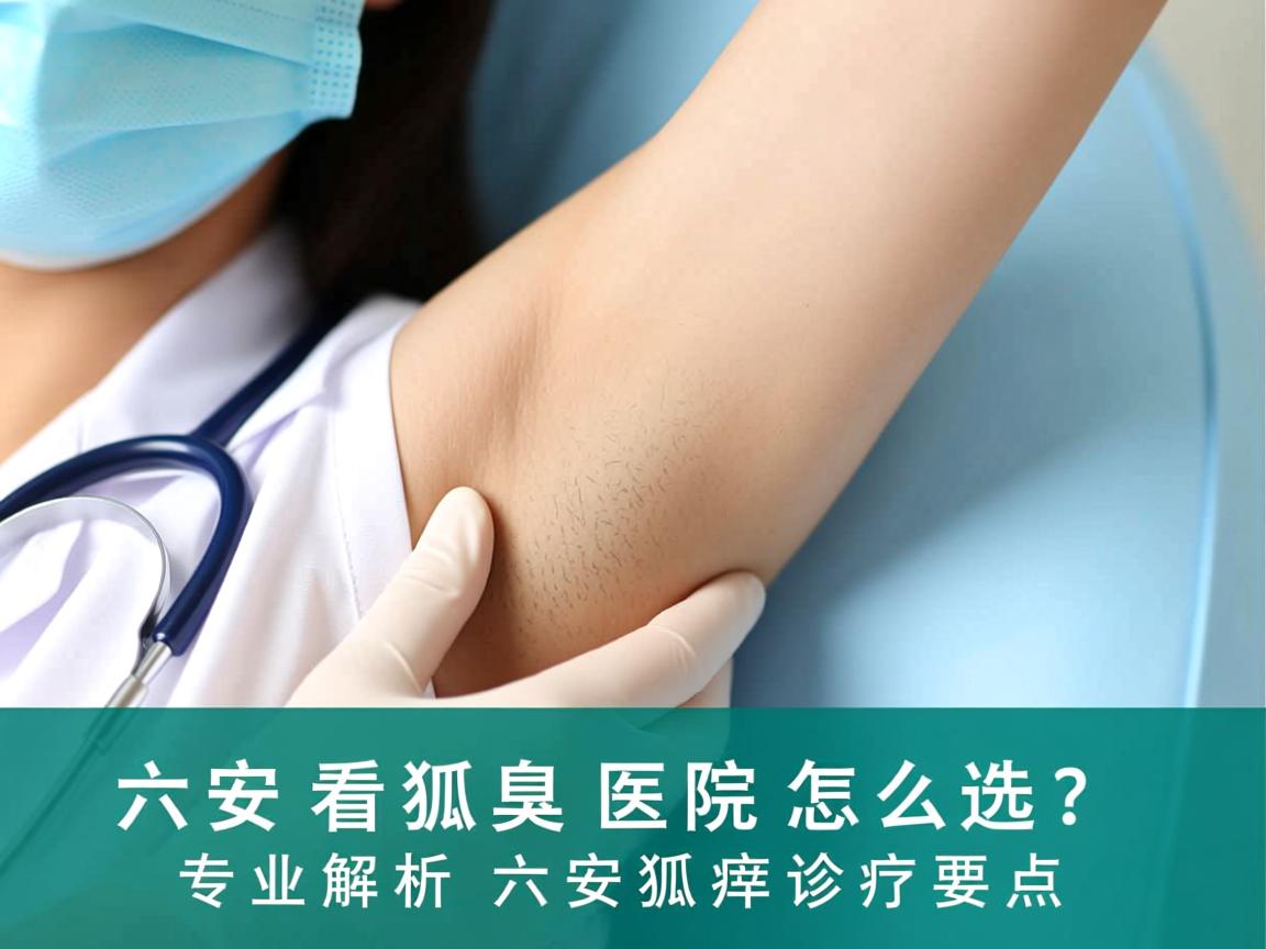 六安看狐臭医院怎么选？专业解析六安狐臭诊疗要点