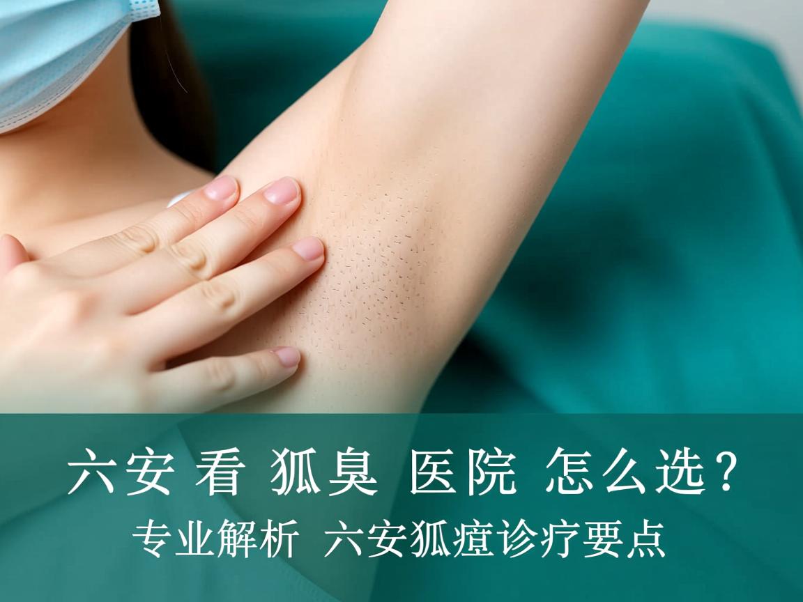 六安看狐臭医院怎么选？专业解析六安狐臭诊疗要点