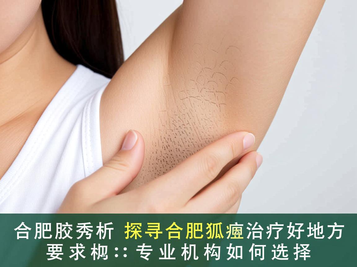 合肥腋秀解析，探寻合肥狐臭治疗好地方，专业机构如何选择