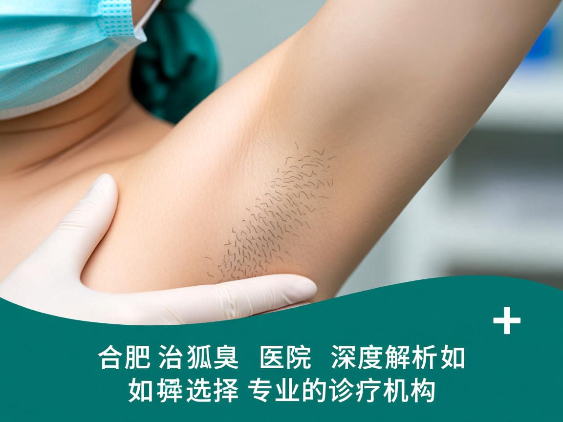 合肥治狐臭医院深度解析，如何选择合肥专业的狐臭诊疗机构