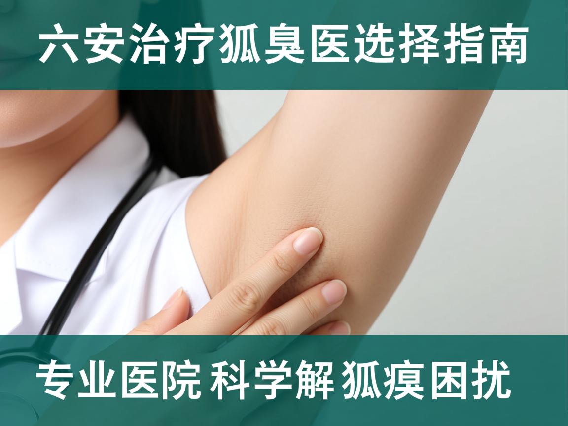 六安治疗狐臭的医院选择指南，专业医院如何科学解决狐臭困扰