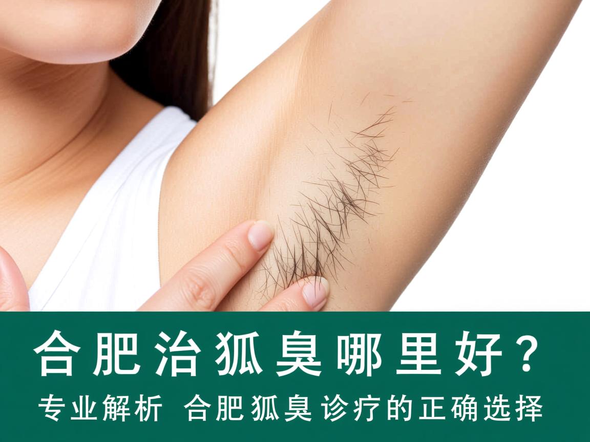 合肥治狐臭哪里好？专业解析合肥狐臭诊疗的正确选择