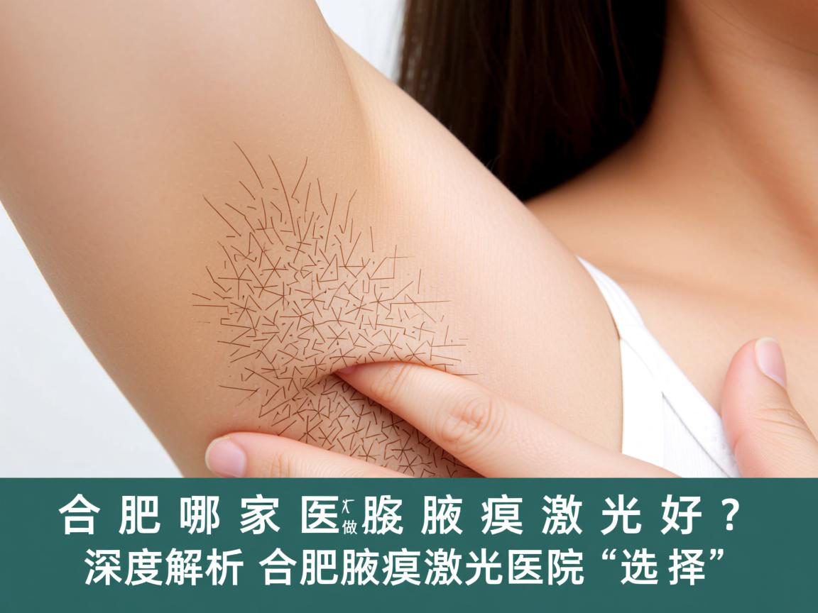 合肥哪家医院做腋臭激光好？深度解析合肥腋臭激光医院的选择