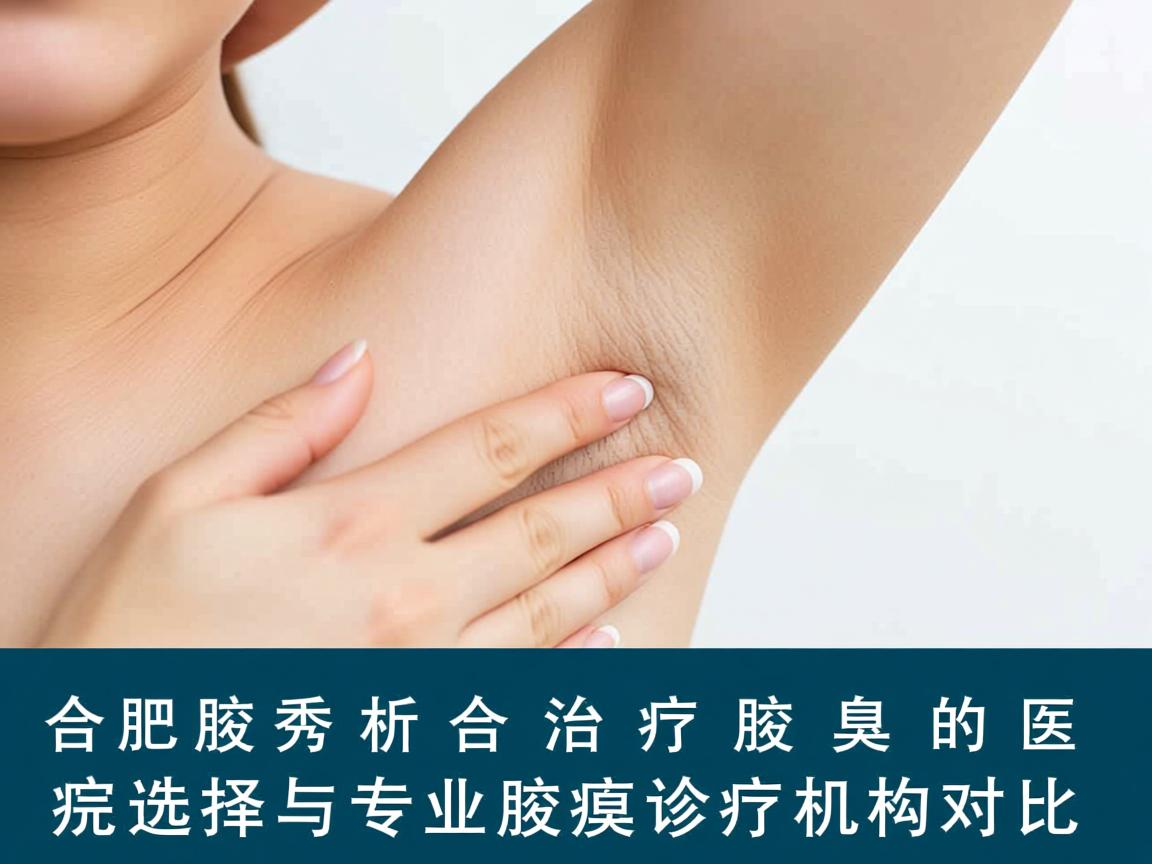 合肥腋秀解析，合肥治疗腋臭的医院选择与专业腋臭诊疗机构对比