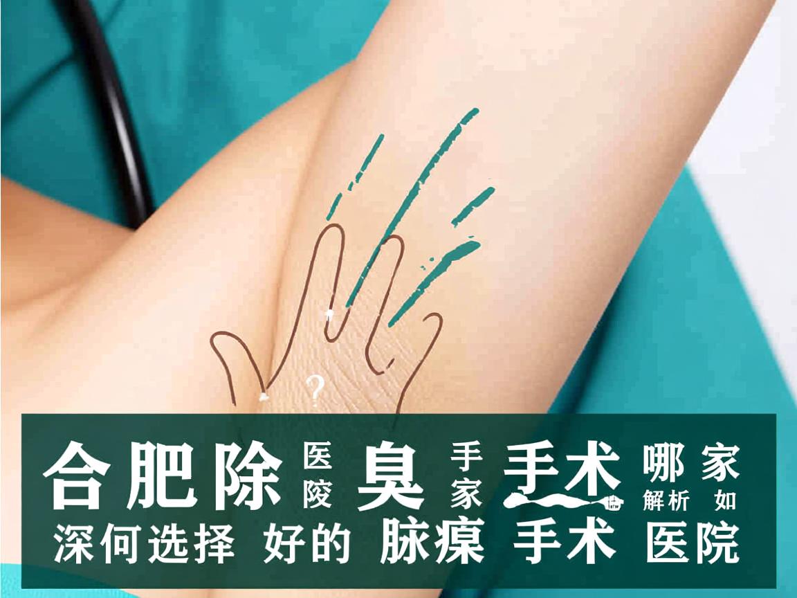 合肥除腋臭手术哪家医院好？深度解析如何选择好的腋臭手术医院