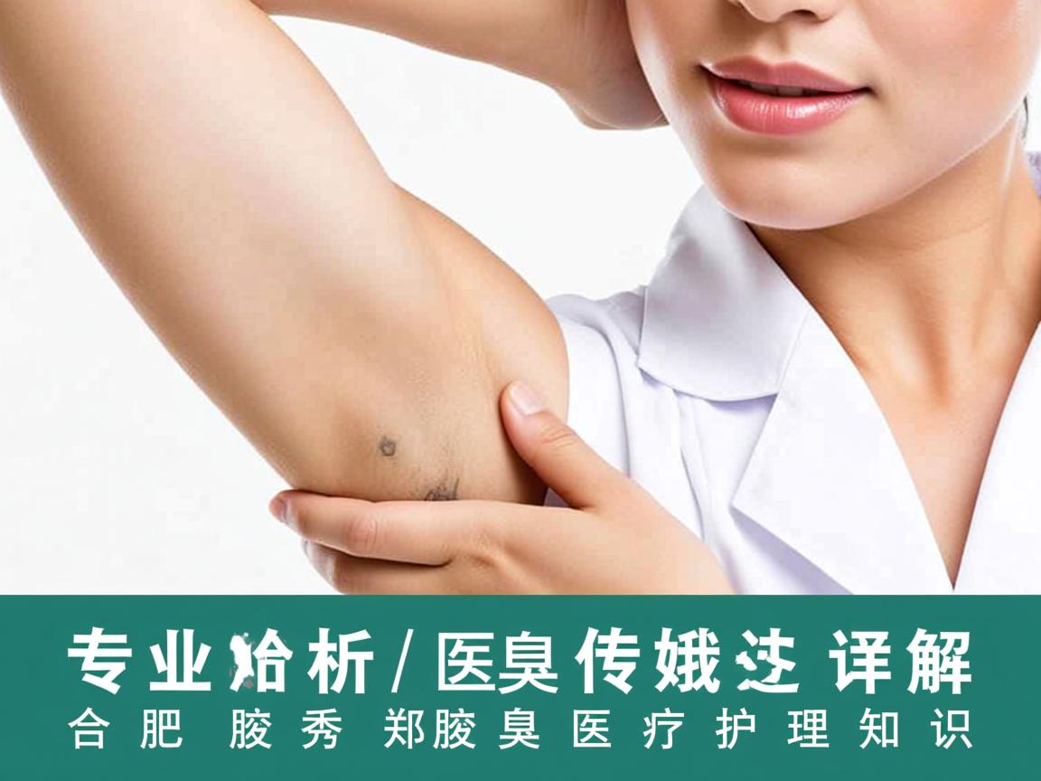 专业解析腋臭治疗，合肥腋秀郑传娥医生详解腋臭医疗护理知识