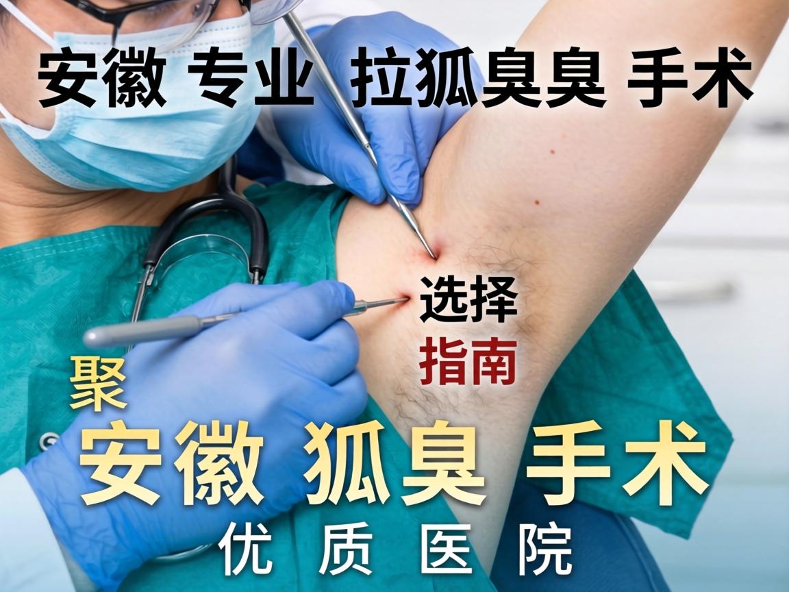 安徽专业狐臭手术选择指南,聚焦安徽狐臭手术优质医院 安徽专业狐臭手术选择指南,聚焦安徽狐臭手术优质医院
