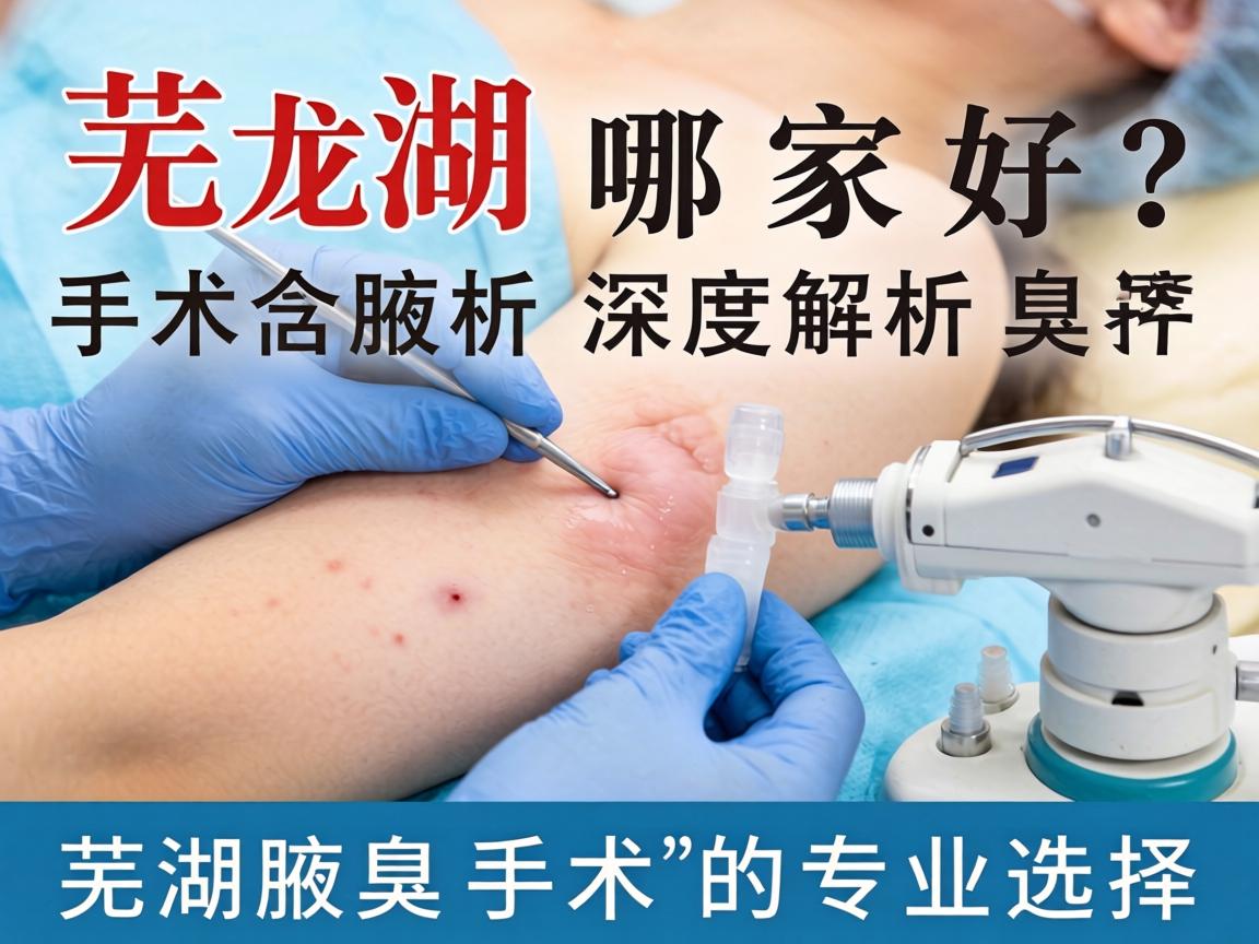 芜湖腋臭手术哪家好？深度解析芜湖腋臭手术的专业选择