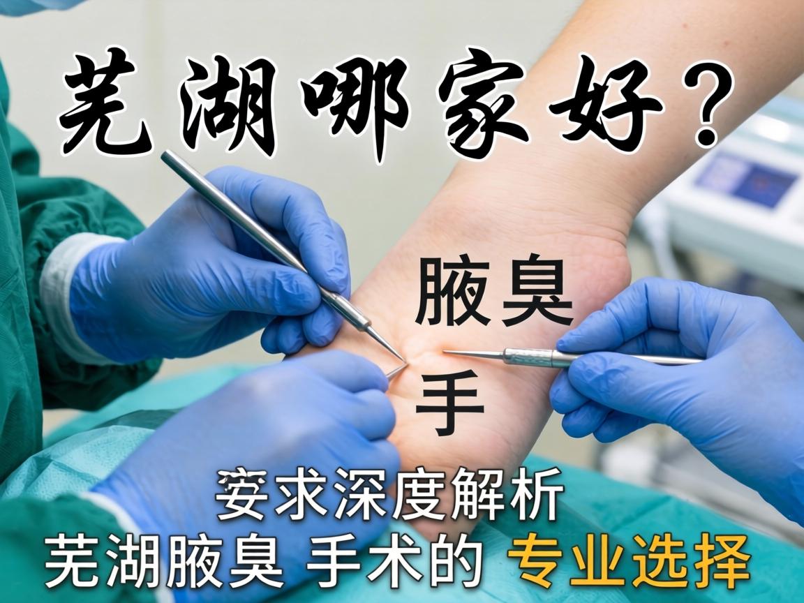 芜湖腋臭手术哪家好？深度解析芜湖腋臭手术的专业选择