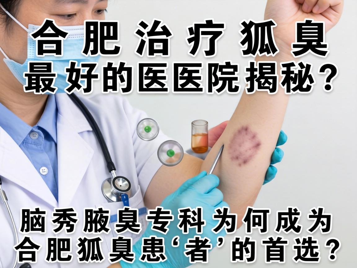 合肥治疗狐臭最好的医院揭秘,腋秀腋臭专科为何成为合肥狐臭患者的首选? 合肥治疗狐臭最好的医院揭秘,腋秀腋臭专科为何成为合肥狐臭患者的首选?