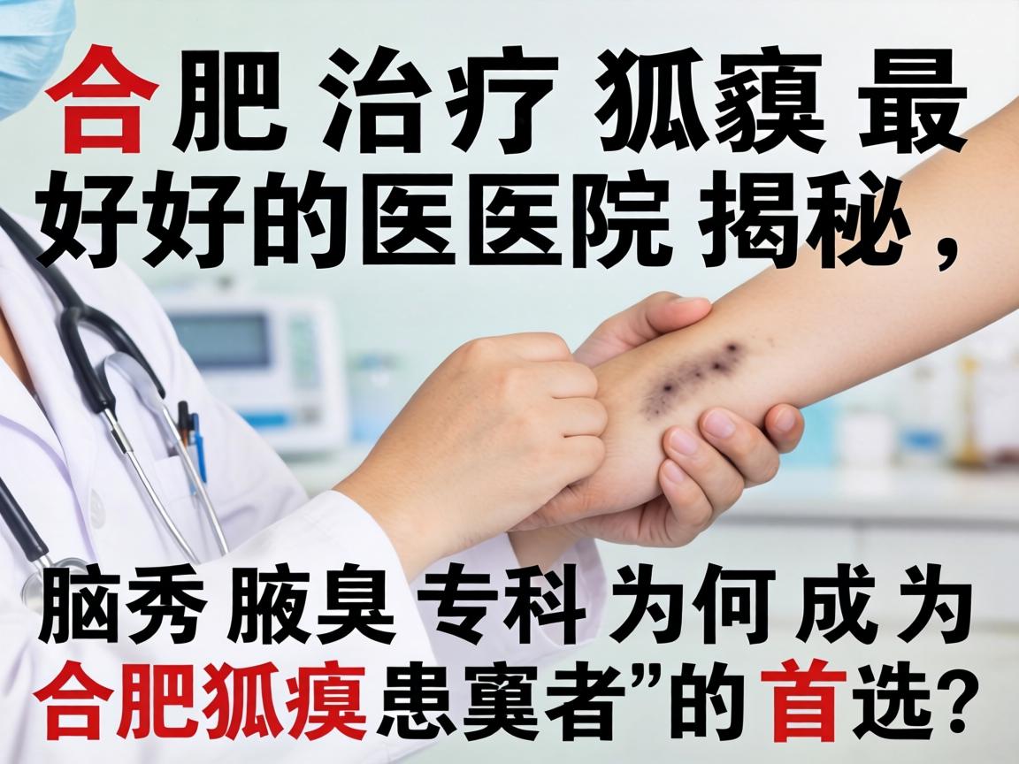 合肥治疗狐臭最好的医院揭秘,腋秀腋臭专科为何成为合肥狐臭患者的首选? 合肥治疗狐臭最好的医院揭秘,腋秀腋臭专科为何成为合肥狐臭患者的首选?