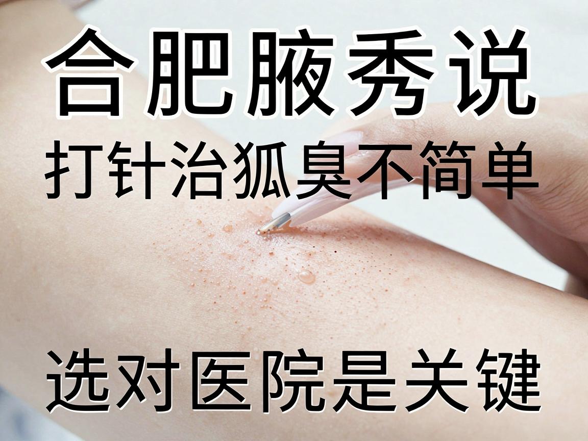 合肥治狐臭打针简单解决？合肥腋秀说，打针治狐臭不简单，选对医院是关键